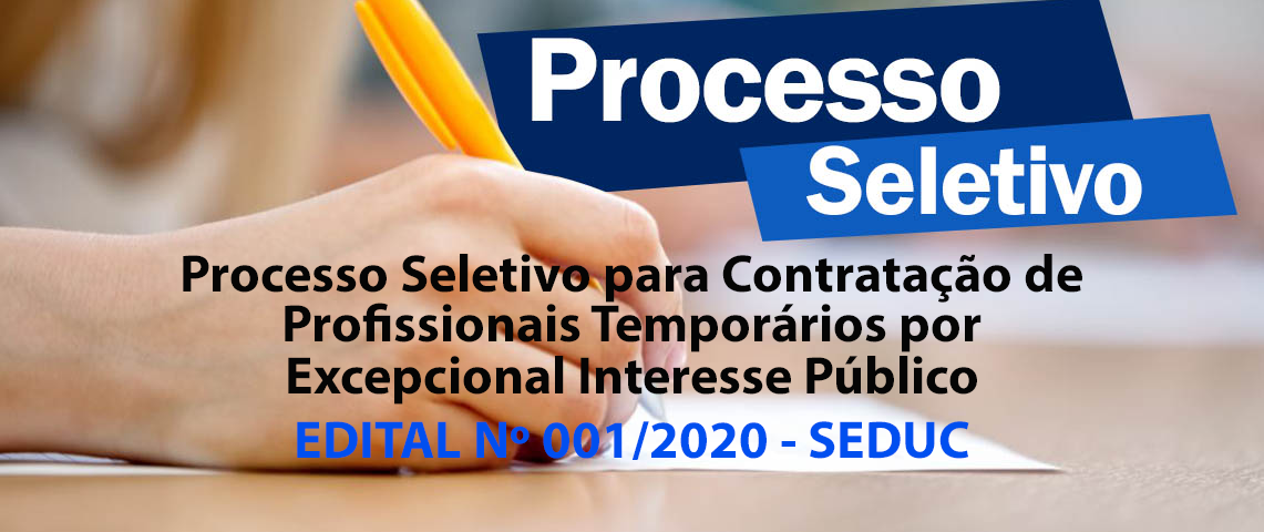 Processo Seletivo Simplificado 2020 Seduc Prefeitura Municipal De Orocó 9890