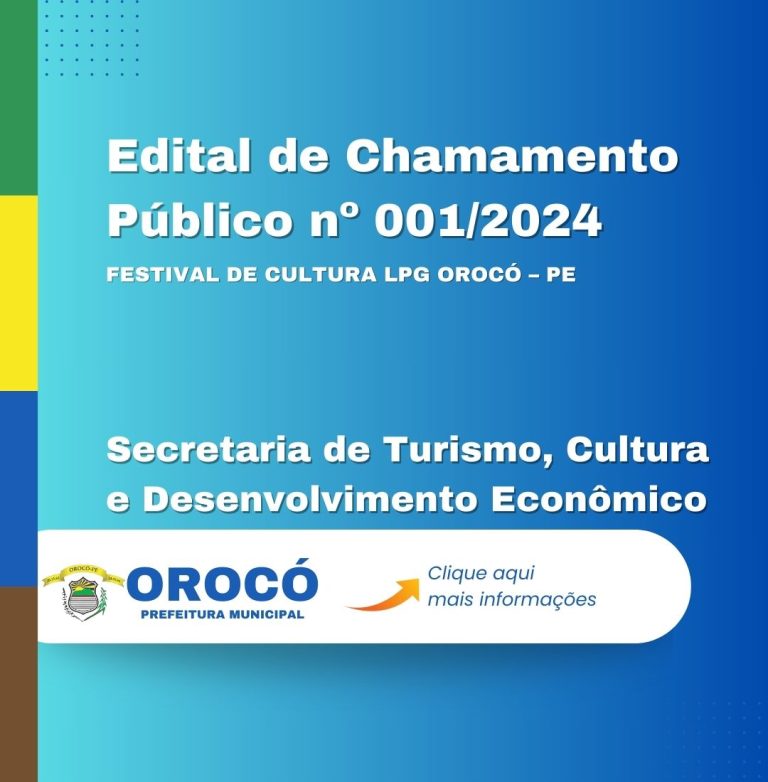 Leia mais sobre o artigo Edital de Chamamento Público nº 001/2024 – STCDE